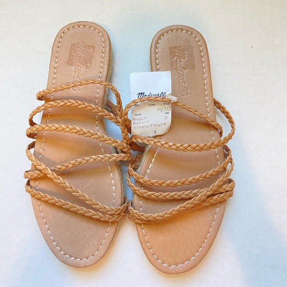 NWT Madewell Kathryn Espadrille Slide Sandal - Picture 6 of 11